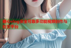糖心vlog安全可靠多功能视频创作与社交平台