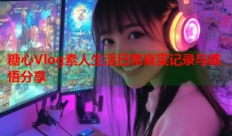 糖心Vlog素人生活日常真实记录与感悟分享