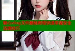 糖心vlog文件删除教程快速掌握安全清理技巧