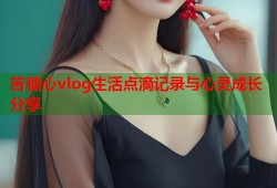 苦糖心vlog生活点滴记录与心灵成长分享