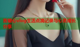 苦糖心vlog生活点滴记录与心灵成长分享
