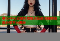 糖心vlog安装失败解决及高清视频拍摄分享平台揭秘