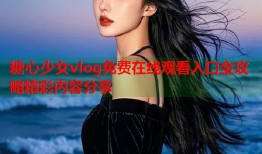 糖心少女vlog免费在线观看入口全攻略精彩内容分享