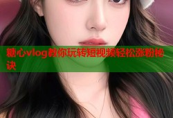 糖心vlog教你玩转短视频轻松涨粉秘诀