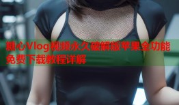 糖心Vlog视频永久破解版苹果全功能免费下载教程详解