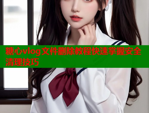 糖心vlog文件删除教程快速掌握安全清理技巧